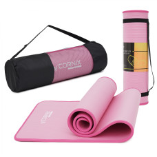 Коврик для фитнеса Cornix XR-0097 NBR Pink/Pink